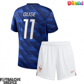 Francie Michael Olise #11 Dětské Domácí dres komplet MS 2026 Krátký Rukáv (+ trenýrky)